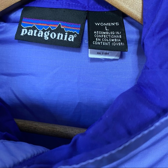 Patagonia Lavender Light Windbreaker Jacket Size L - Picture 4 of 13